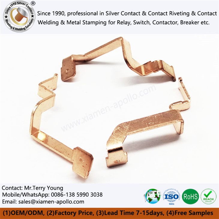 Copper Stamped Components For Electrical Equipments