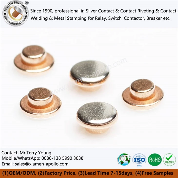 Bimetal Contact for Circuit Breaker Bimetal Contact for Circuit Breaker