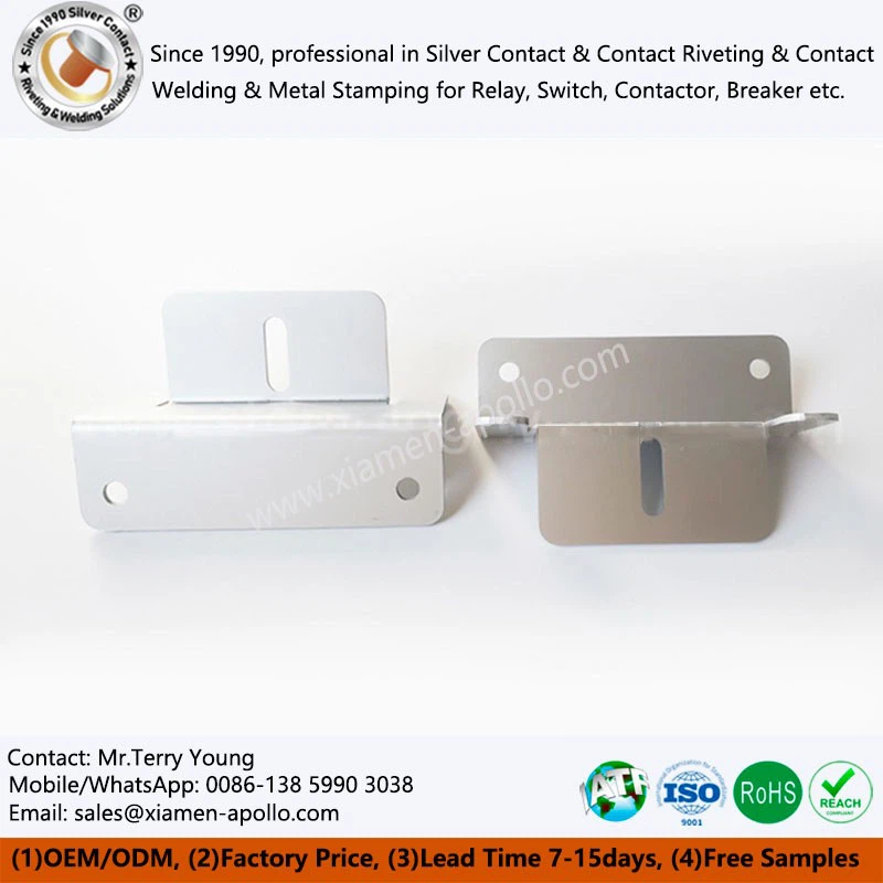 Aluminum Solar Panel End Clamps for PV Mounting System