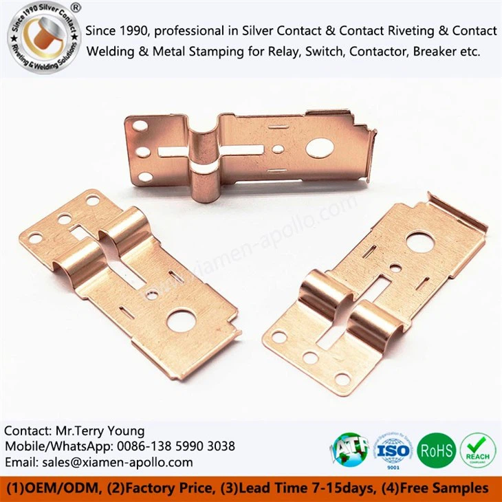 Beryllium Copper Stamped Components Beryllium Copper Stamped Components