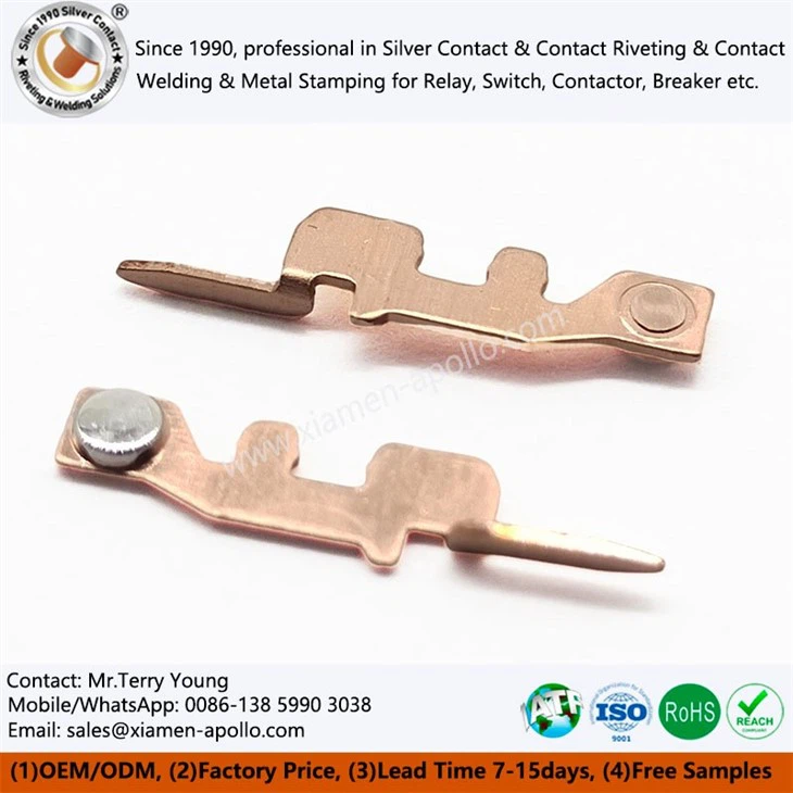 Armature with Beryllium Copper Riveted Connections Armature with Beryllium Copper Riveted Connections