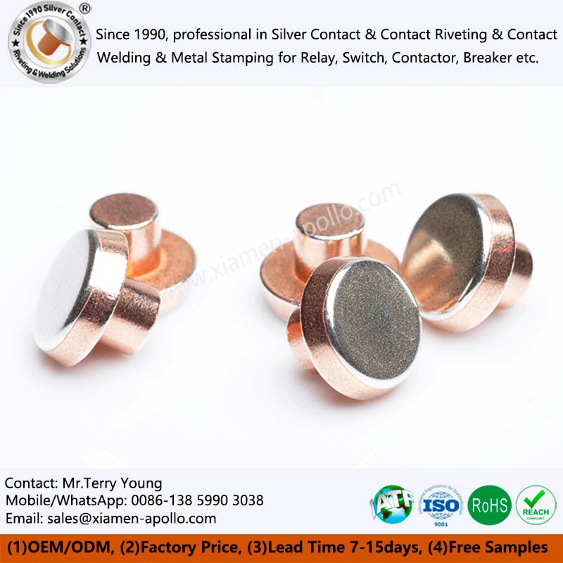 Silver Tin Oxide Composite Rivet Contact