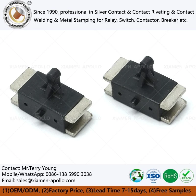 Bistable Relay Overmolded Magnet Plastic Part