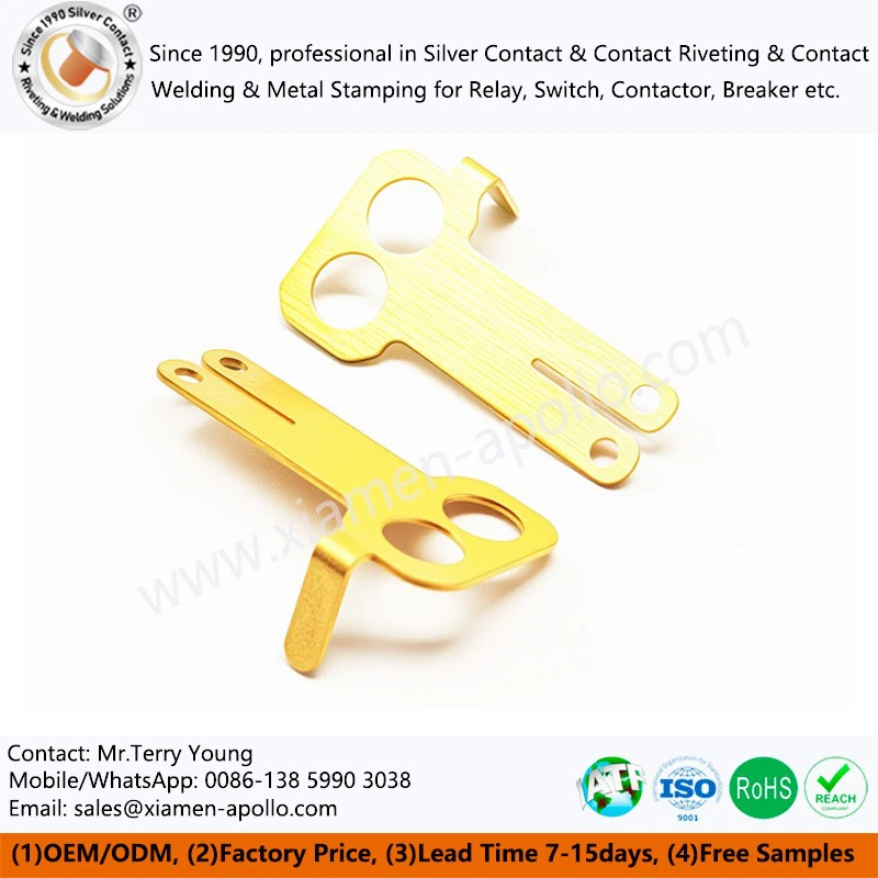 circuit breaker brass stampings