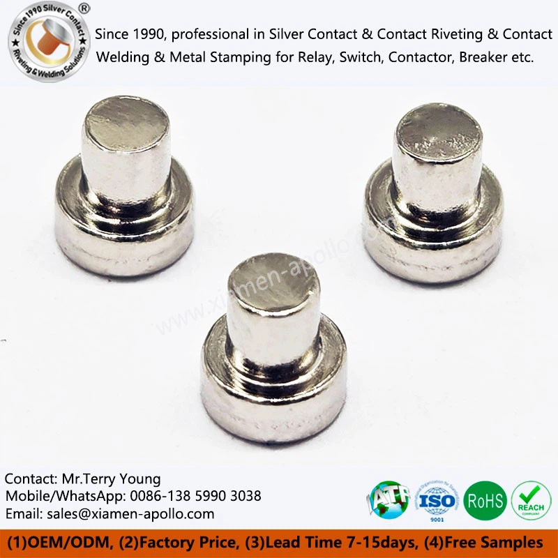Tungsten Contact Rivets Tungsten Contact Rivets