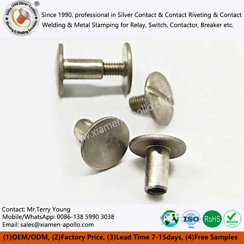 Flat Head Chicago Screw Flat Head Chicago Screw