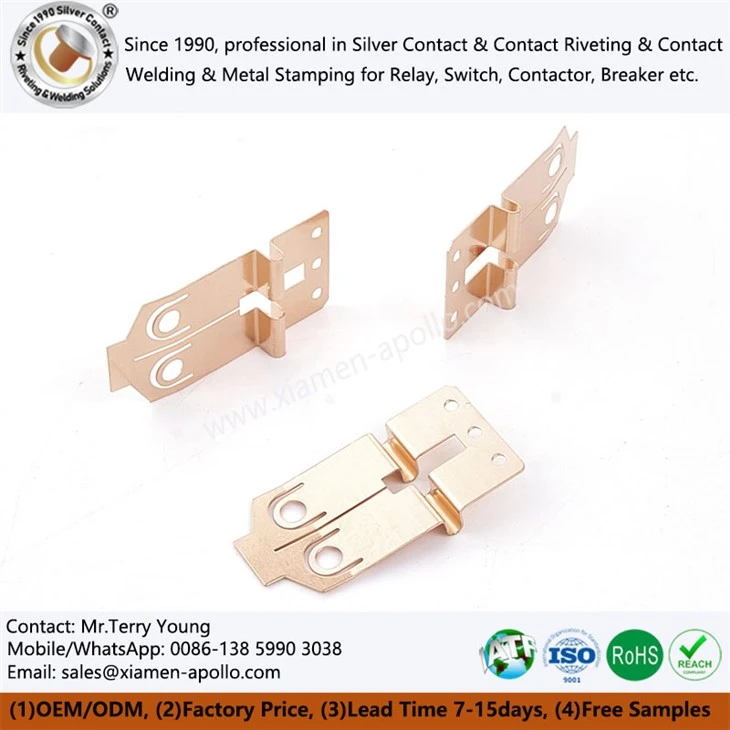 Copper Beryllium Stamped Parts