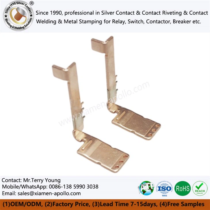 Copper Manganin Shunt Stampings