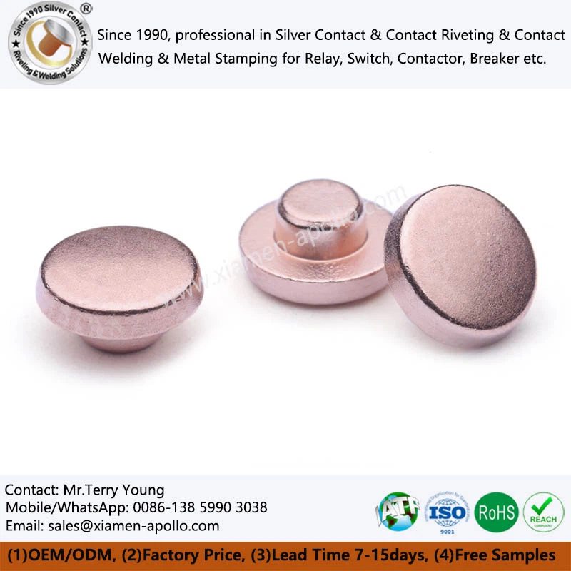 Copper Rivet Contact Elements