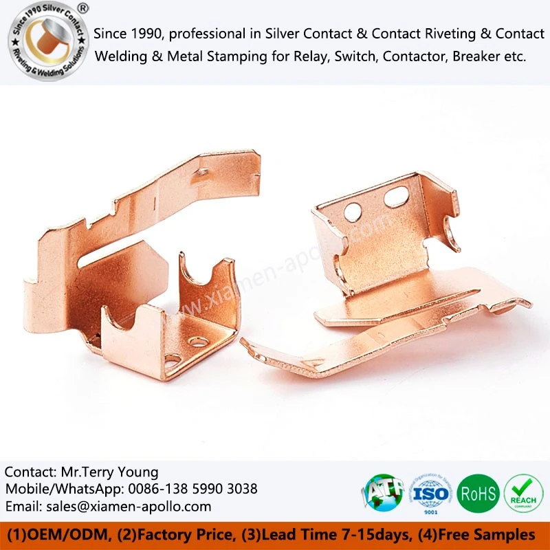 Copper Pressed Stamped Parts Copper Pressed Stamped Parts