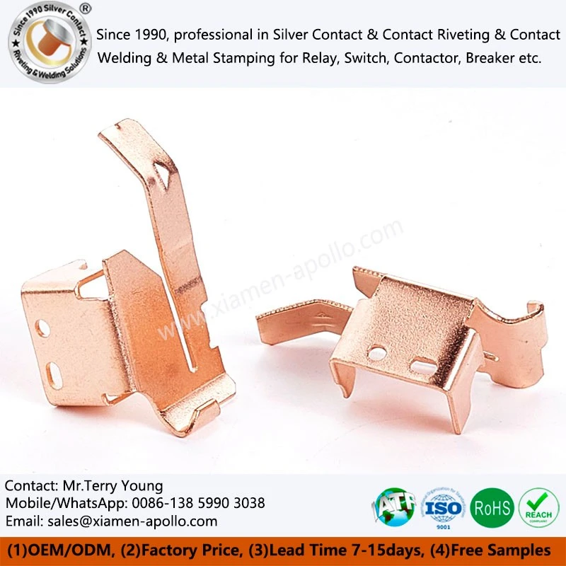 Red Copper Stamping Parts Red Copper Stamping Parts