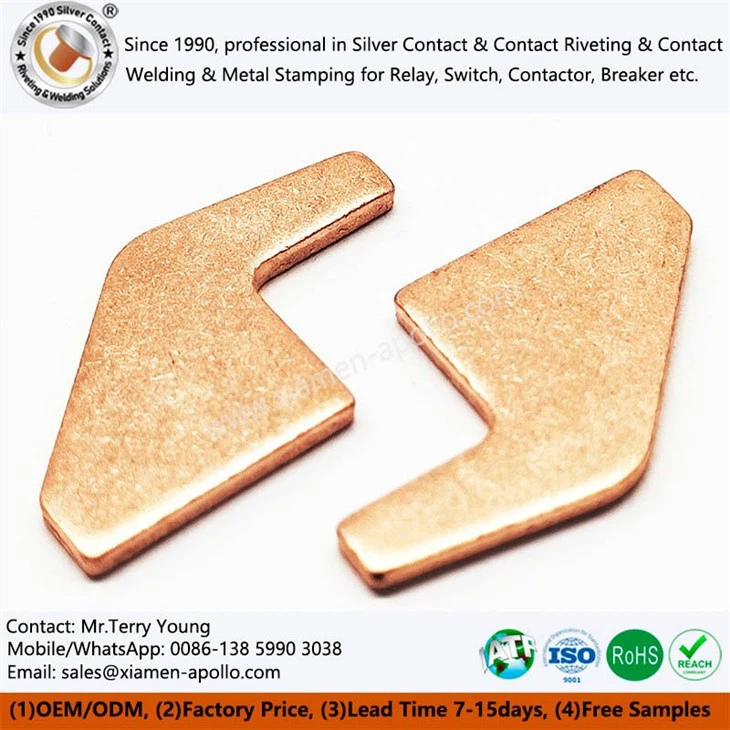 Electrical Contact Metal Copper Stamping Parts