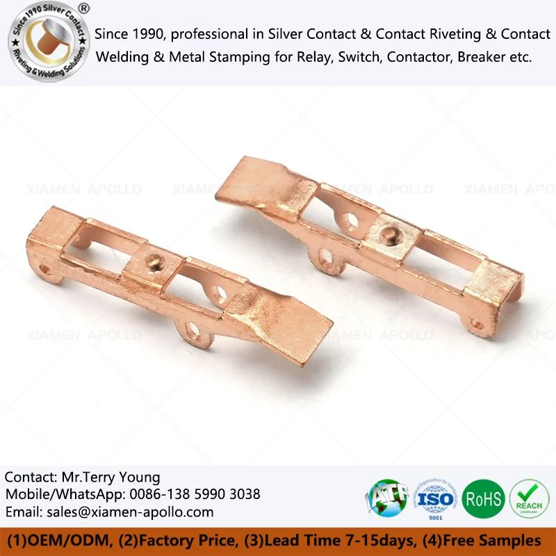 Copper Stamped Parts Components