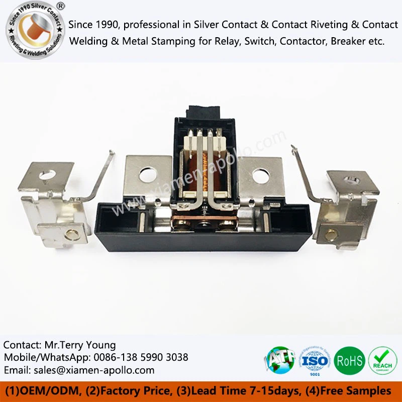 Copper Terminal Ag-plated for HVDC Contactor Copper Terminal Ag-plated for HVDC Contactor