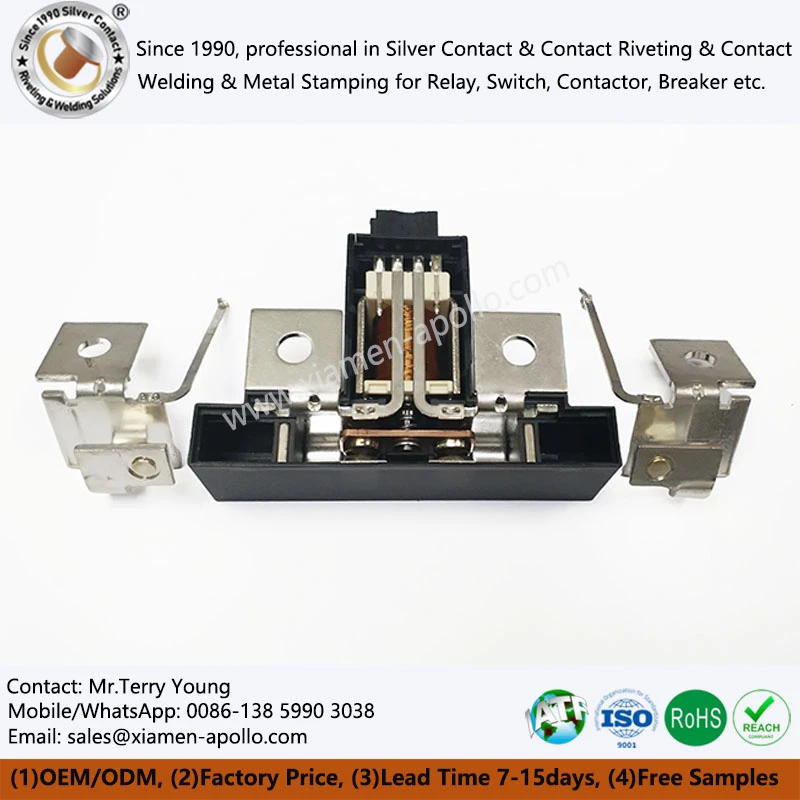 Copper Terminal Ag-plated For HVDC Contactor