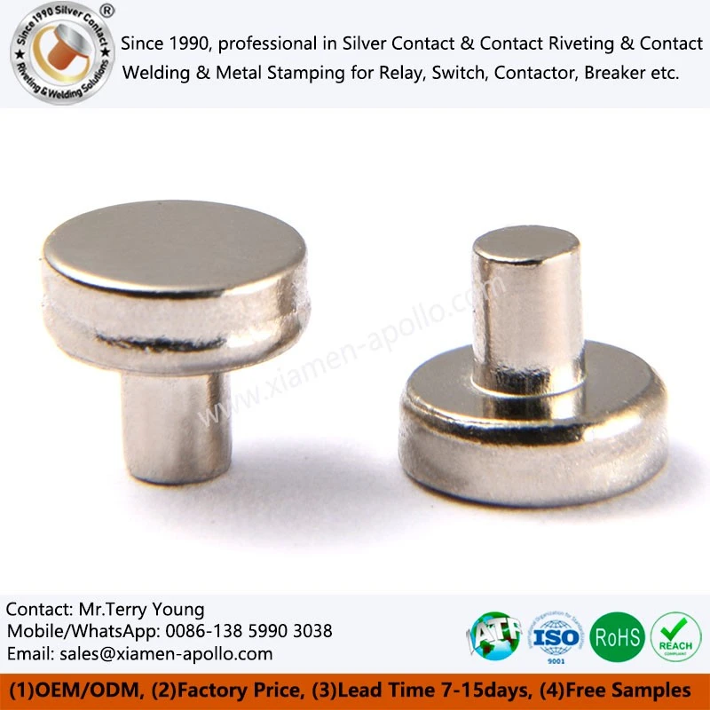 Copper Tungsten Contacts For Electric Car Horn suppliers