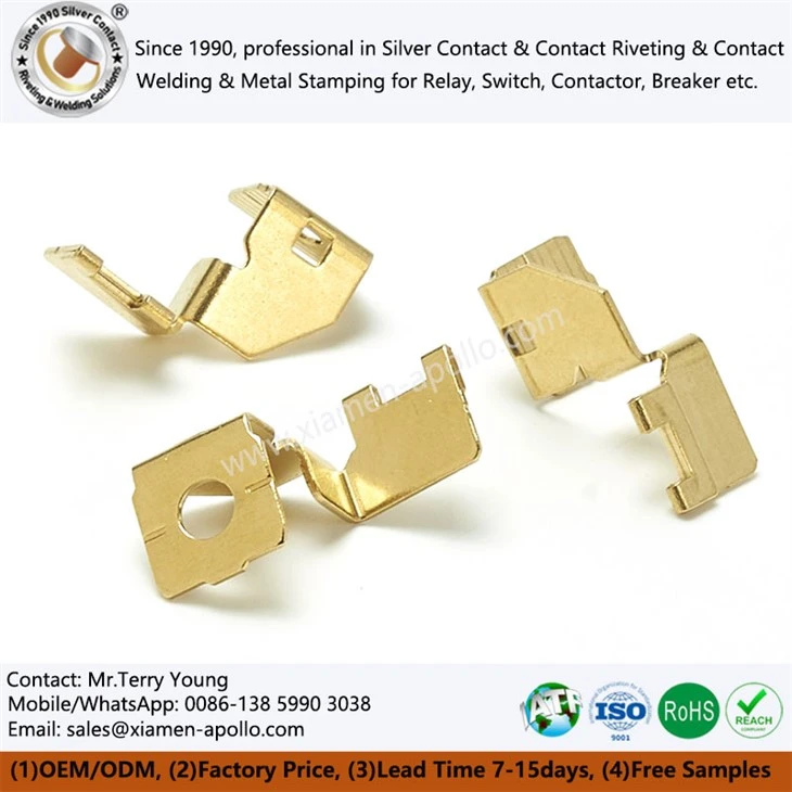 Electrical Brass Switch Socket Stamping Part