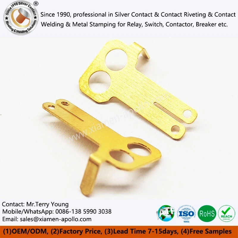 Switch Terminal Accessories Brass Stamping Switch Terminal Accessories Brass Stamping