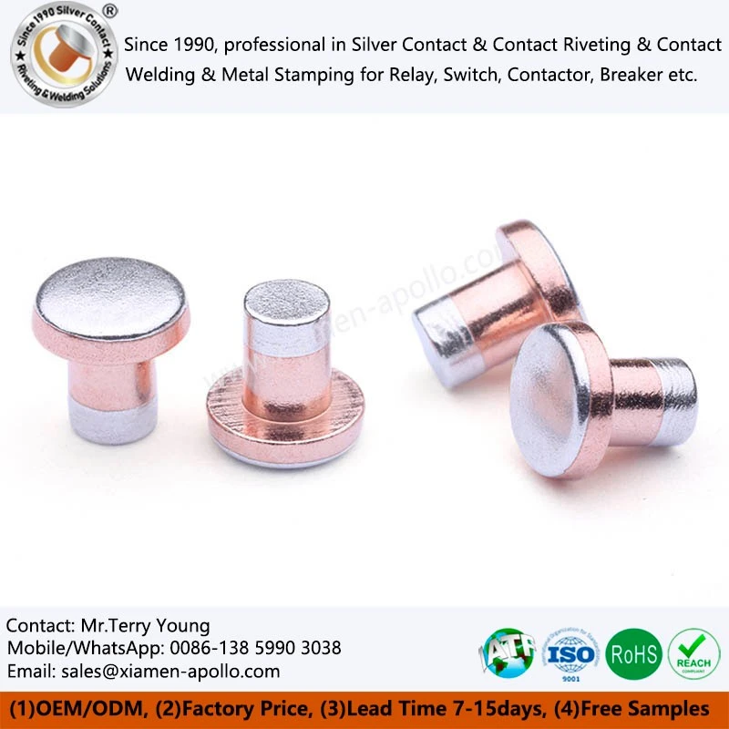Trimetal Silver Contacts Trimetal Silver Contacts