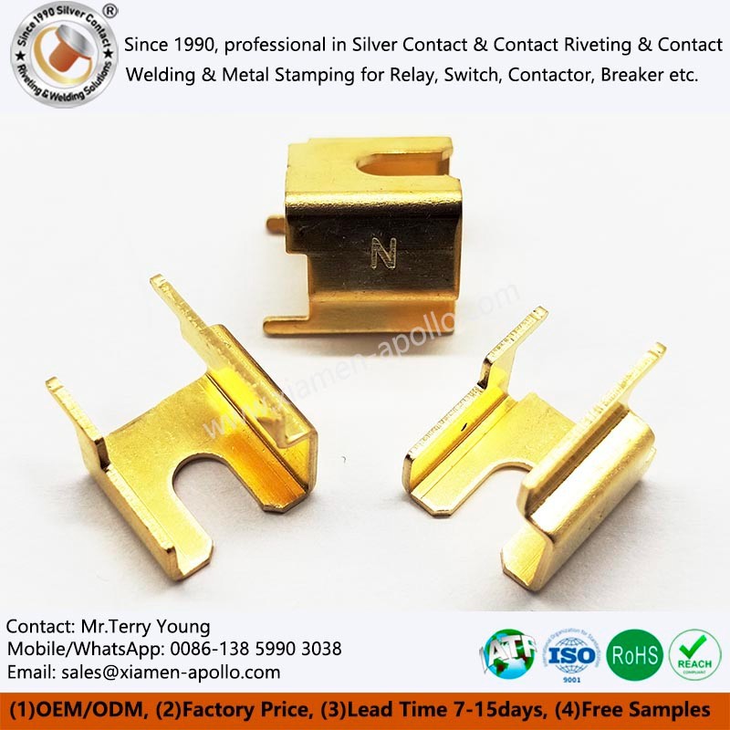 Brass Stamped Parts Components