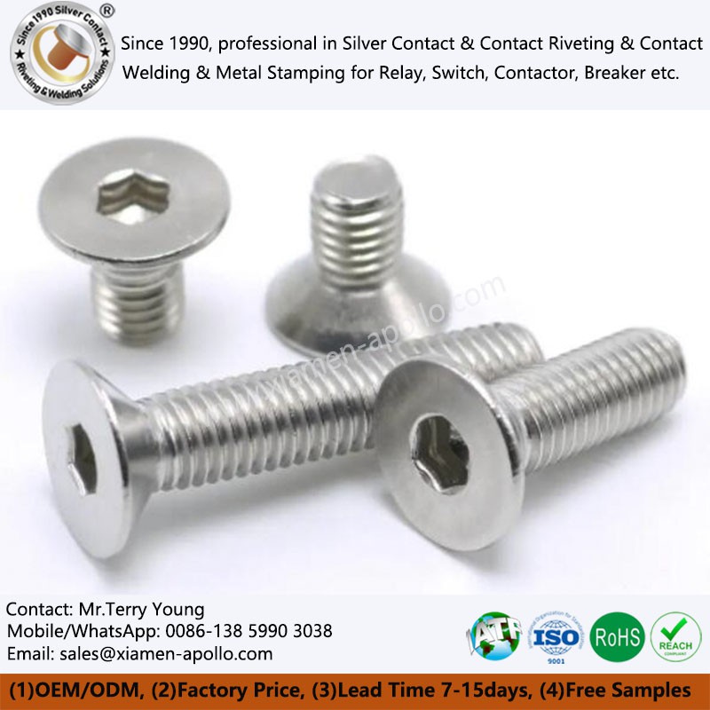Flat-head Hexagon Socket Stainless Steel Screws