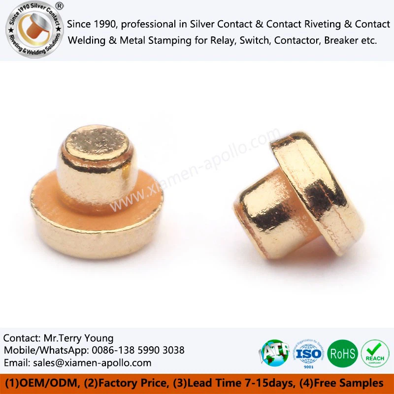 Electrical Contact Gold Plated Electrical Contact Gold Plated
