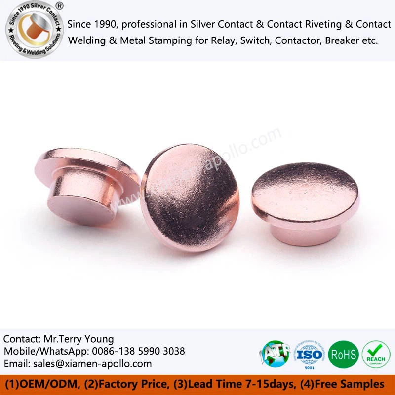 Electric Copper Contacts Electric Copper Contacts