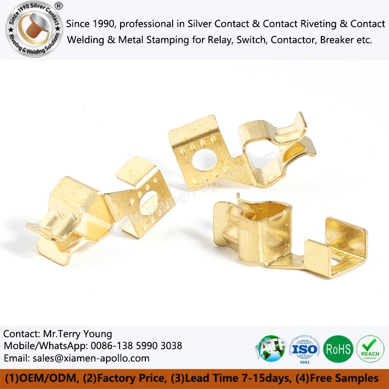 Electrical Connector Socket Brass Stamping Electrical Connector Socket Brass Stamping