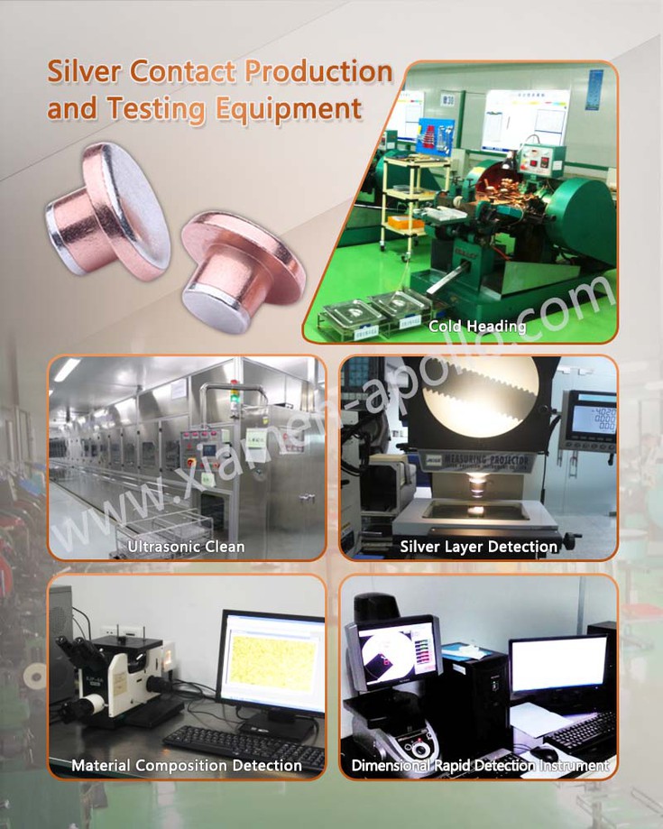 Silver Contact Production and Testing Equipment Silver Contact Production and Testing Equipment