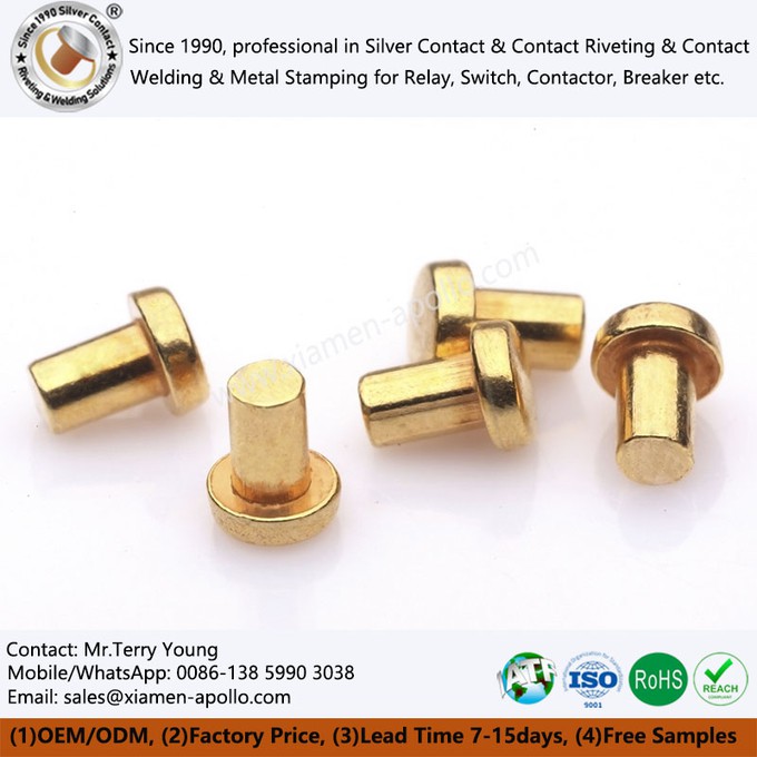 Electrical Contact Gold Plated Electrical Contact Gold Plated