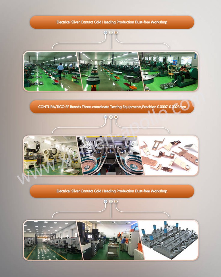 Tri Metal Contacts Cold Heading Production Dust-free Workshop Tri Metal Contacts Cold Heading Production Dust-free Workshop