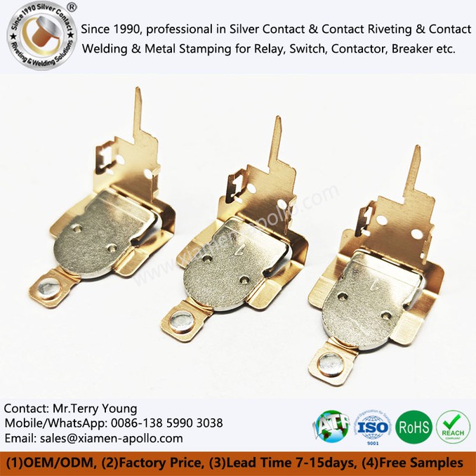 Silver Contact Riveted Assembly Silver Contact Riveted Assembly