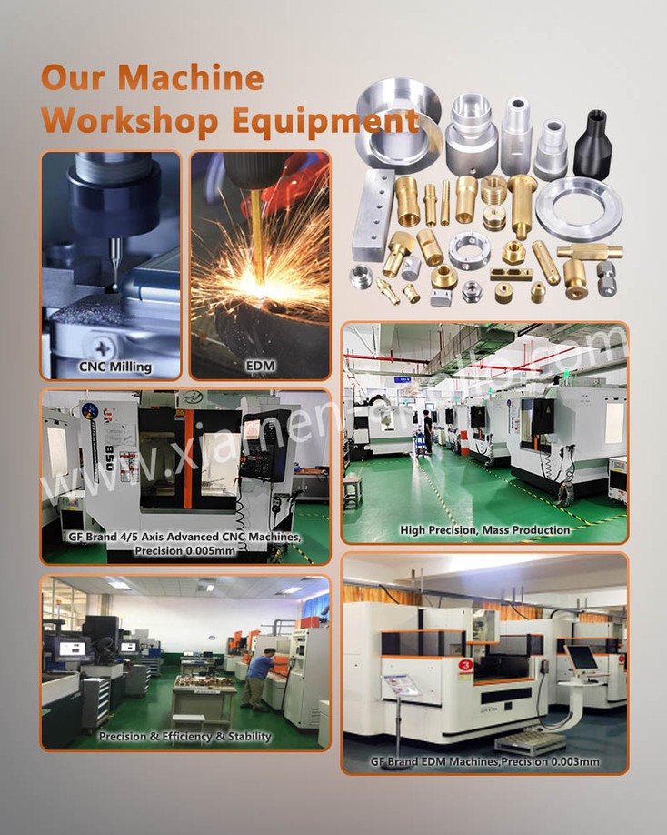 Our Machine Workshop Equipment for Precision CNC Machining Copper Our Machine Workshop Equipment for Precision CNC Machining Copper