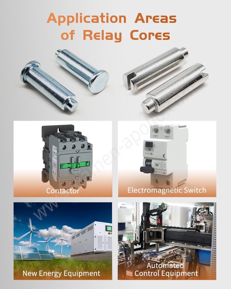 Application areas of Core Pin for Relay Application areas of Core Pin for Relay