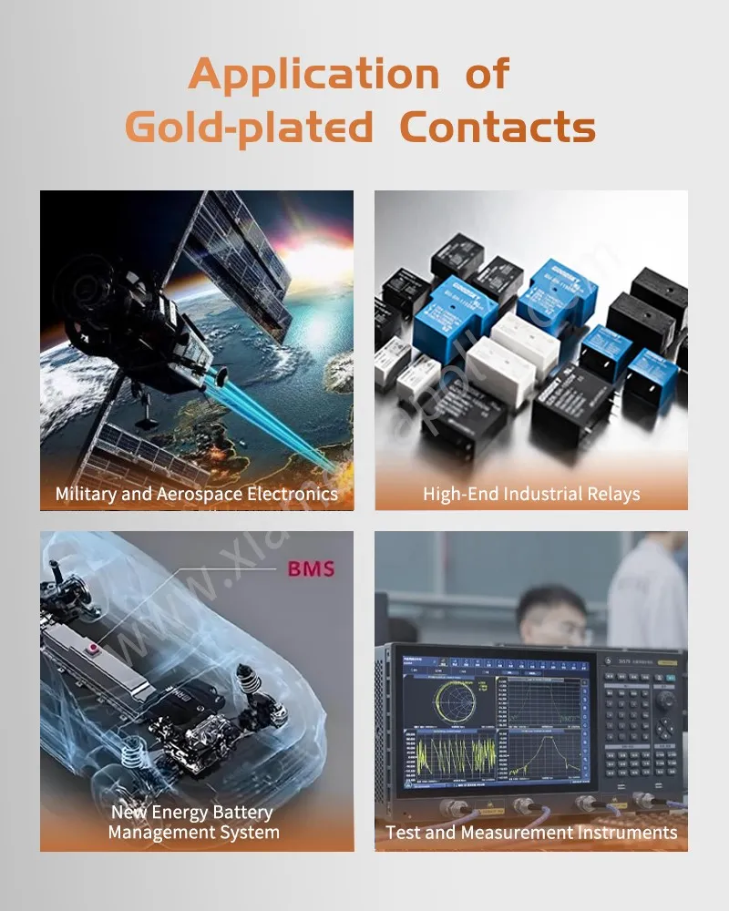 Application of Gold Plated Relay Contacts Application of Gold Plated Relay Contacts