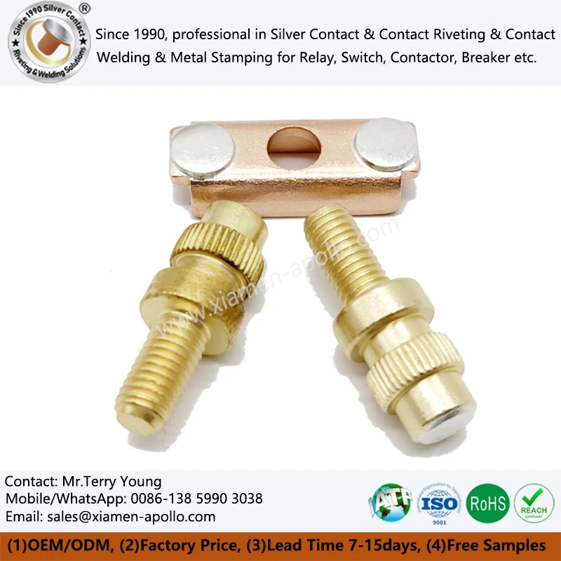Brazed Silver Contact Assembly Brazed Silver Contact Assembly