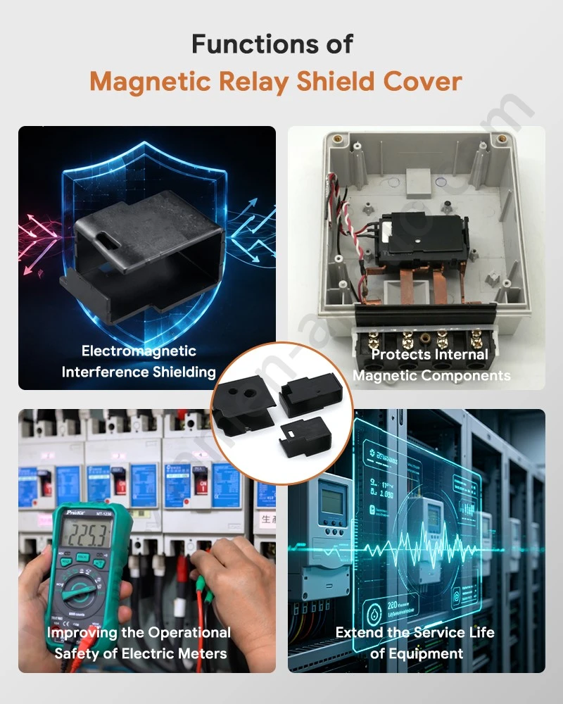 Functions of Relay EMI Shield Cover Functions of Relay EMI Shield Cover