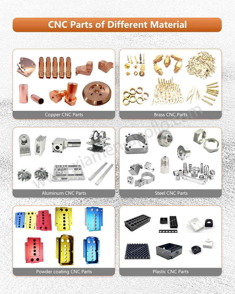 Machined Metal Parts of Different Material Machined Metal Parts of Different Material