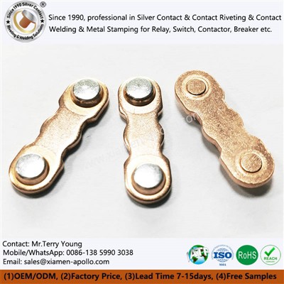 Automotive relay working principle and Copper Rivet Silver Electrical Contact...