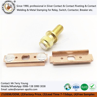 Silver Contact Stamped Welding Assemblies and Precision Stamping Joining Tech...