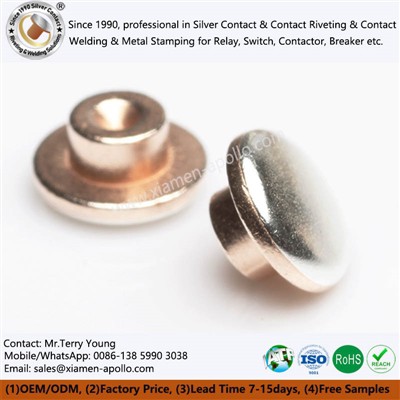 Oxygen protection of Bimetal Silver Contact Points is key to improving the re...