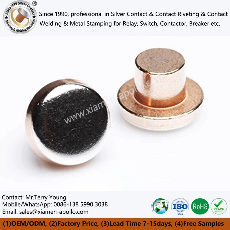 Movable Contact Rivet Movable Contact Rivet