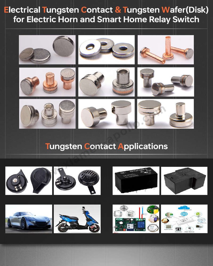 Tungsten Contact Applications Tungsten Contact Applications
