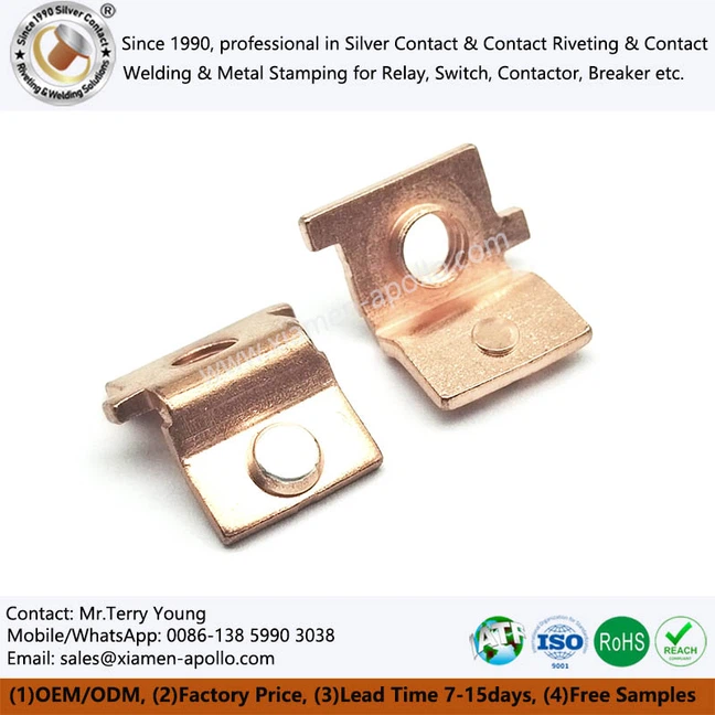 Silver Rivet Electrical Connections Silver Rivet Electrical Connections