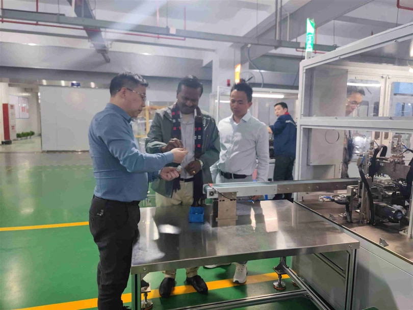 TDConnex team visited the Relay Automatic Assembly Line TDConnex team visited the Relay Automatic Assembly Line