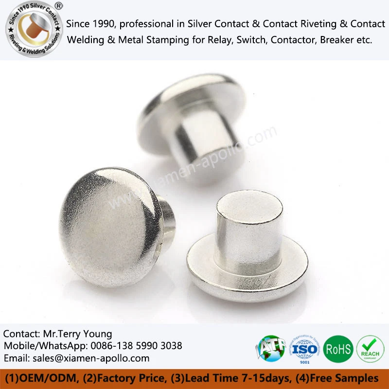Solid Silver Contacts Solid Silver Contacts