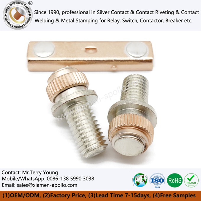 AC Contactor Silver Contact Welding Assemblies AC Contactor Silver Contact Welding Assemblies