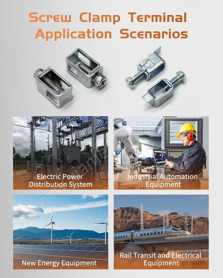 Wire Clamp Terminal With Screw Application Scenarios Wire Clamp Terminal With Screw Application Scenarios