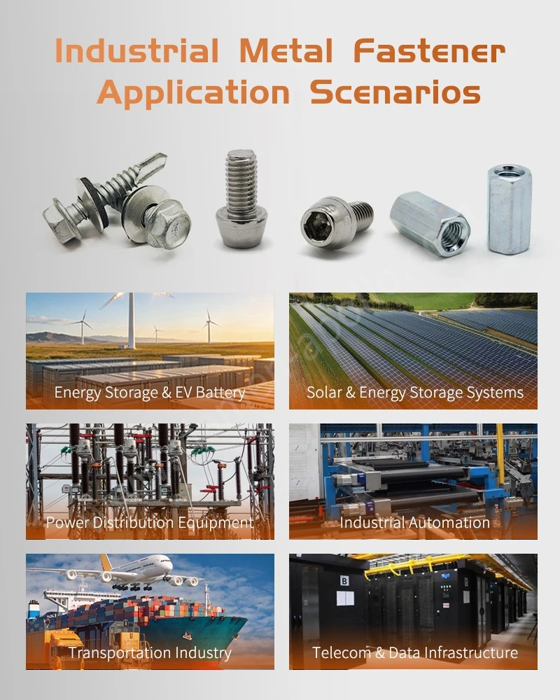 Hexagon Flange Bolts Application Scenarios Hexagon Flange Bolts Application Scenarios
