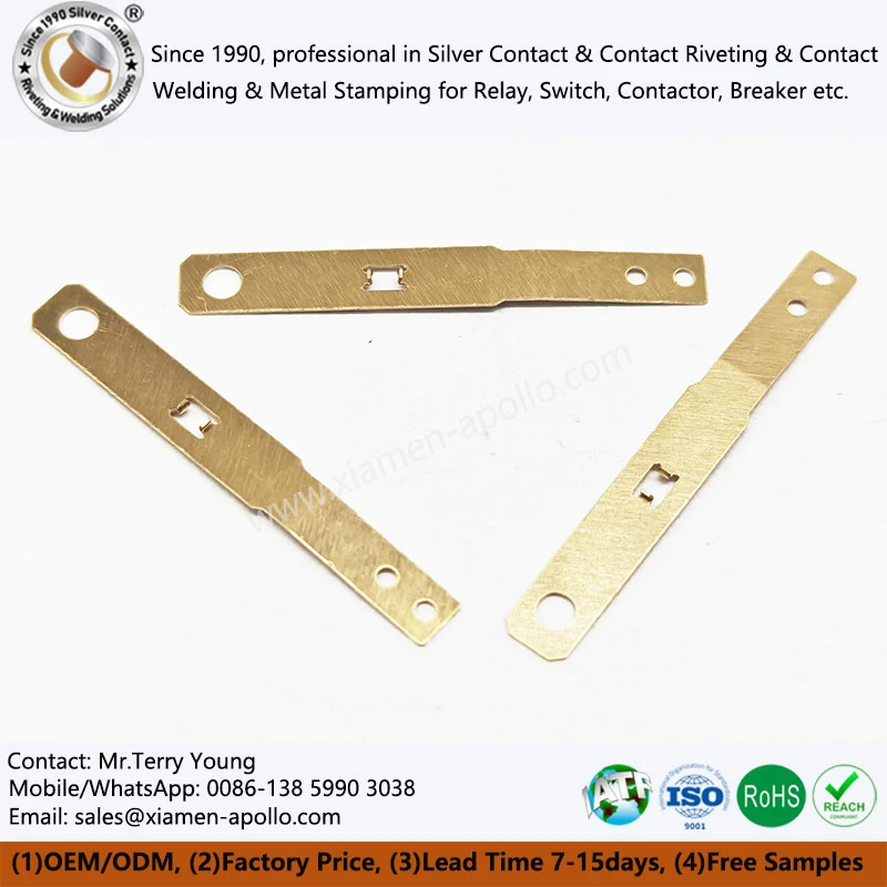 Copper Beryllium Sheet Metal Stamping Part Copper Beryllium Sheet Metal Stamping Part